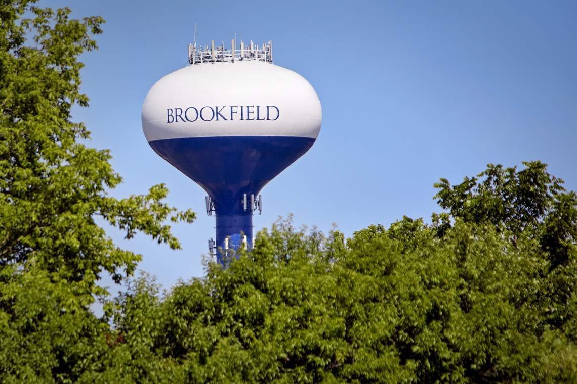 Water Tower in Brookfield, WI